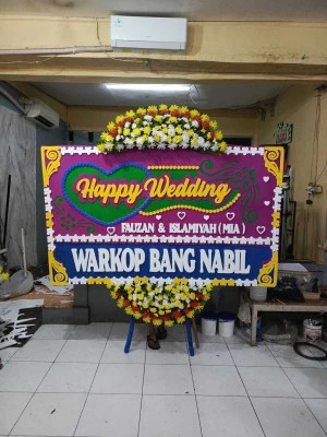 Papan Bunga di Pesanggrahan