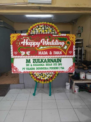 Papan Bunga di Pesanggrahan