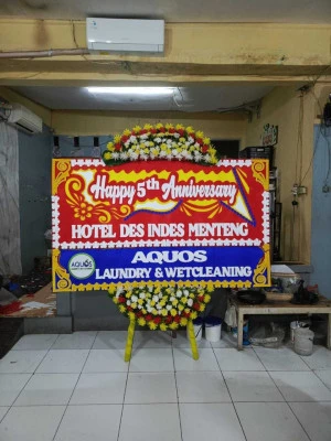 Papan Bunga di Pesanggrahan
