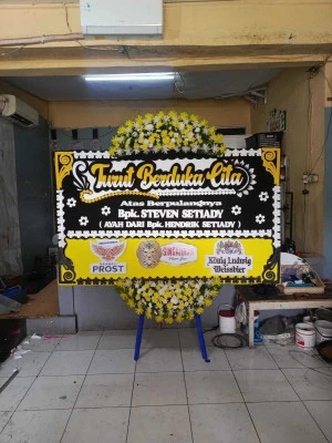 Papan Bunga di Pesanggrahan