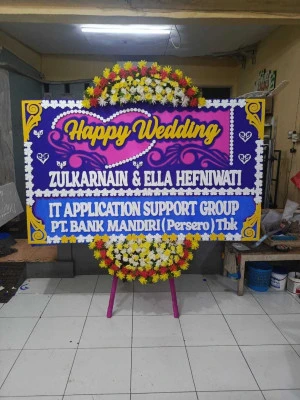 Papan Bunga di Pesanggrahan