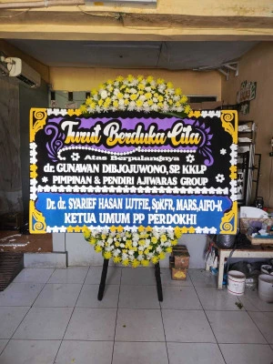 Papan Bunga di Pesanggrahan